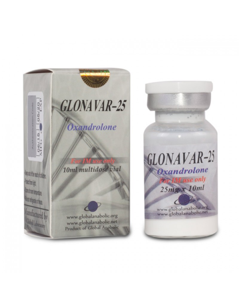 GLONAVAR-25 10ml 25mg/ml (injectable ANAVAR) NEW!!!