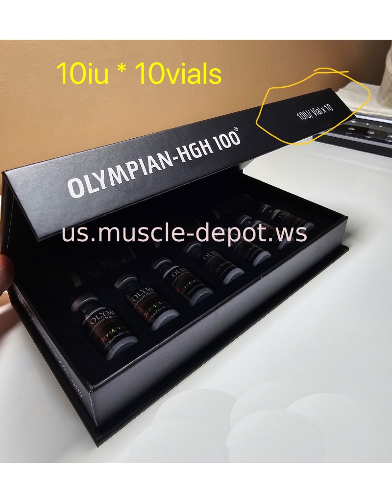 10 vials kit - OLYMPIAN HGH  10iu/vial  (total 100iu)  