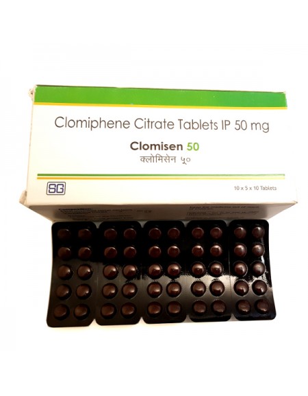 CLOMISEN-50 (CLOMID 50mg) - 50 tabs