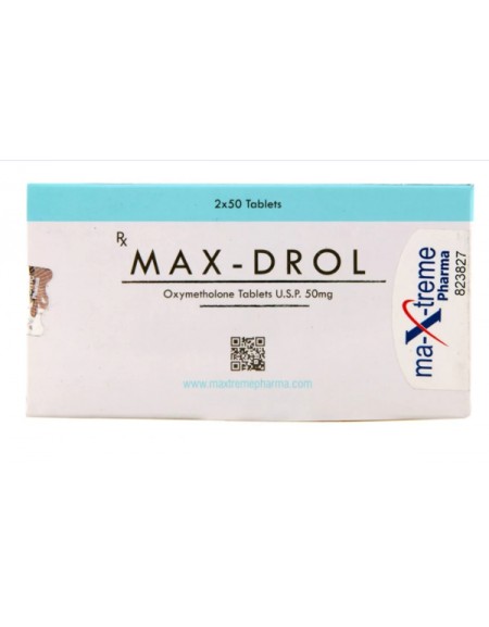 MAX-DROL  (ANADROL, Oxymetholone 50mg, 100 tabs)