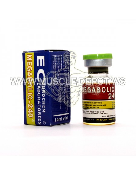 5 vials X MEGABOLIC-240 10ml 240mg/ml