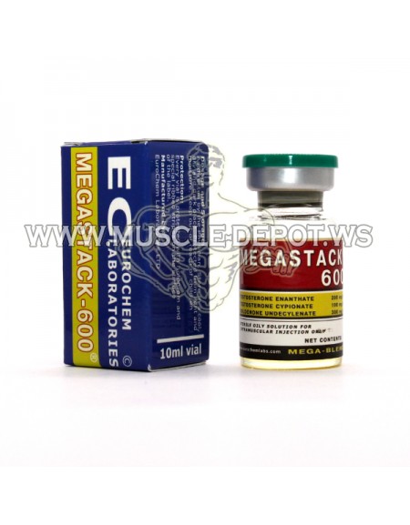 5 vials X MEGASTACK-600 10ml 600mg/ml